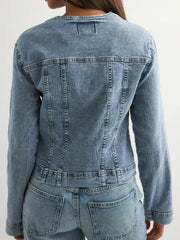 Classic Button-Down Denim Jacket - Timeless Style for Every Wardrobe — view 7