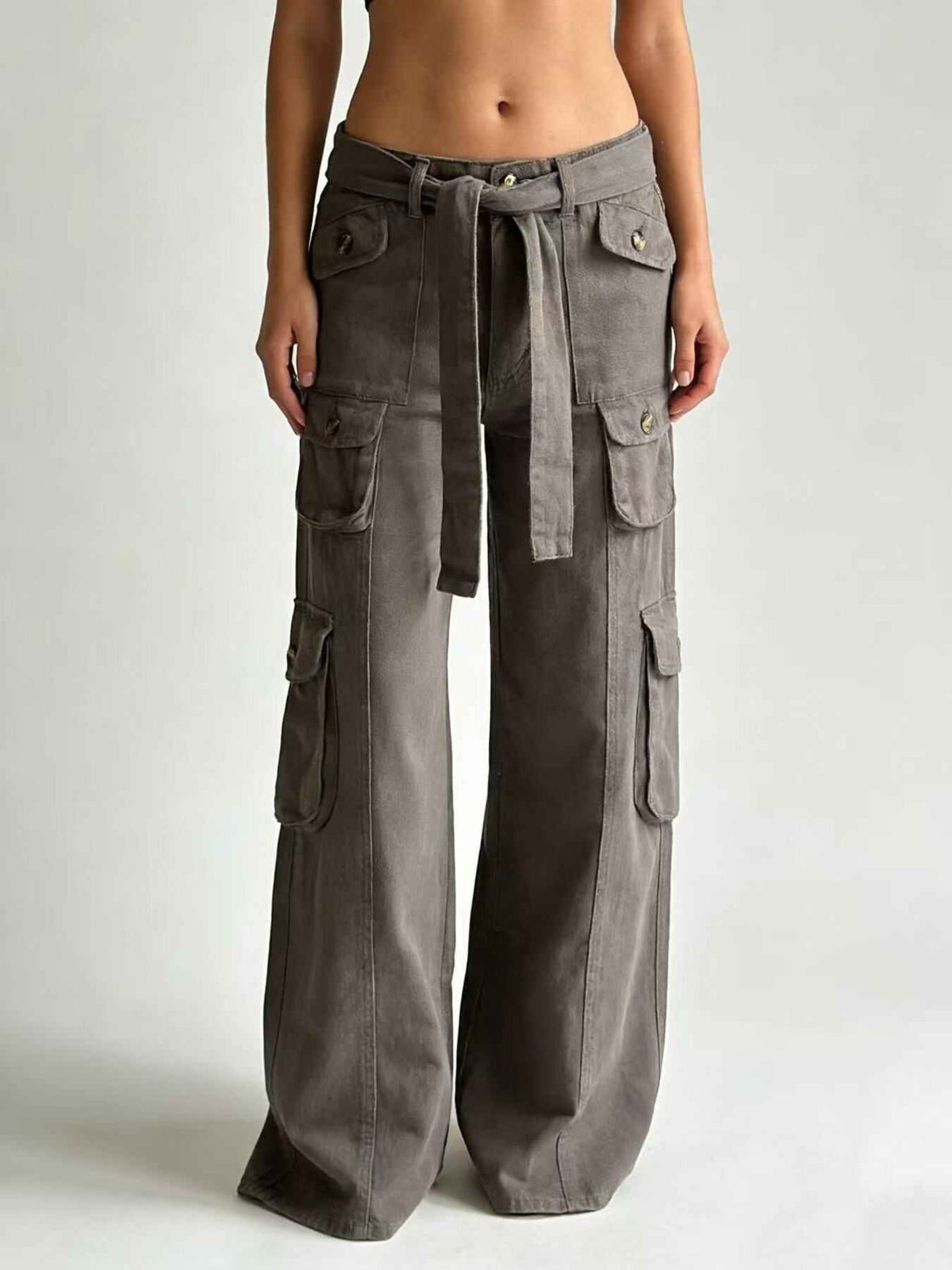 Wide Leg Cargo Jeans for Effortless Style and Comfort