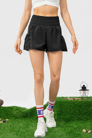 Elastic Waist Pocketed Active Shorts for Ultimate Comfort — view 18