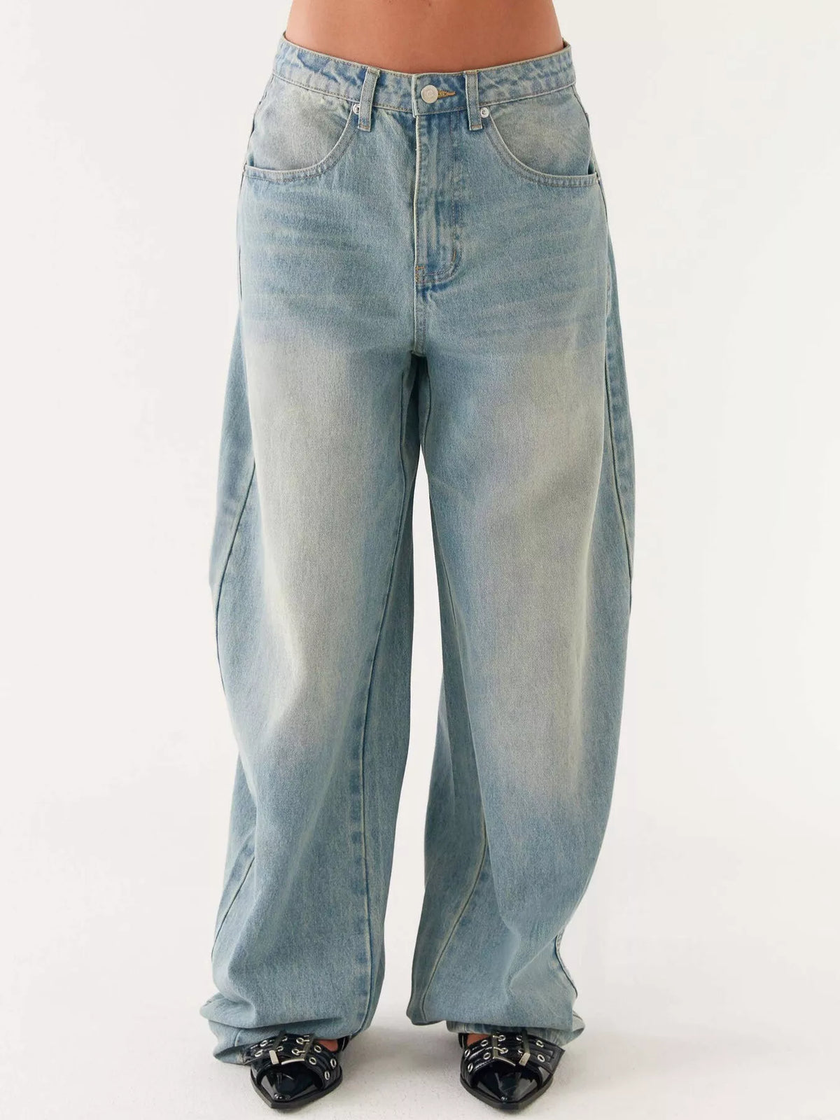 Button Up Denim Jacket and Jeans Set - Effortless Style — view 14