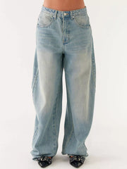 Button Up Denim Jacket and Jeans Set - Effortless Style — view 14