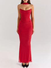 Elevate Your Style with the Tube Top Maxi Skirt Set — view 14