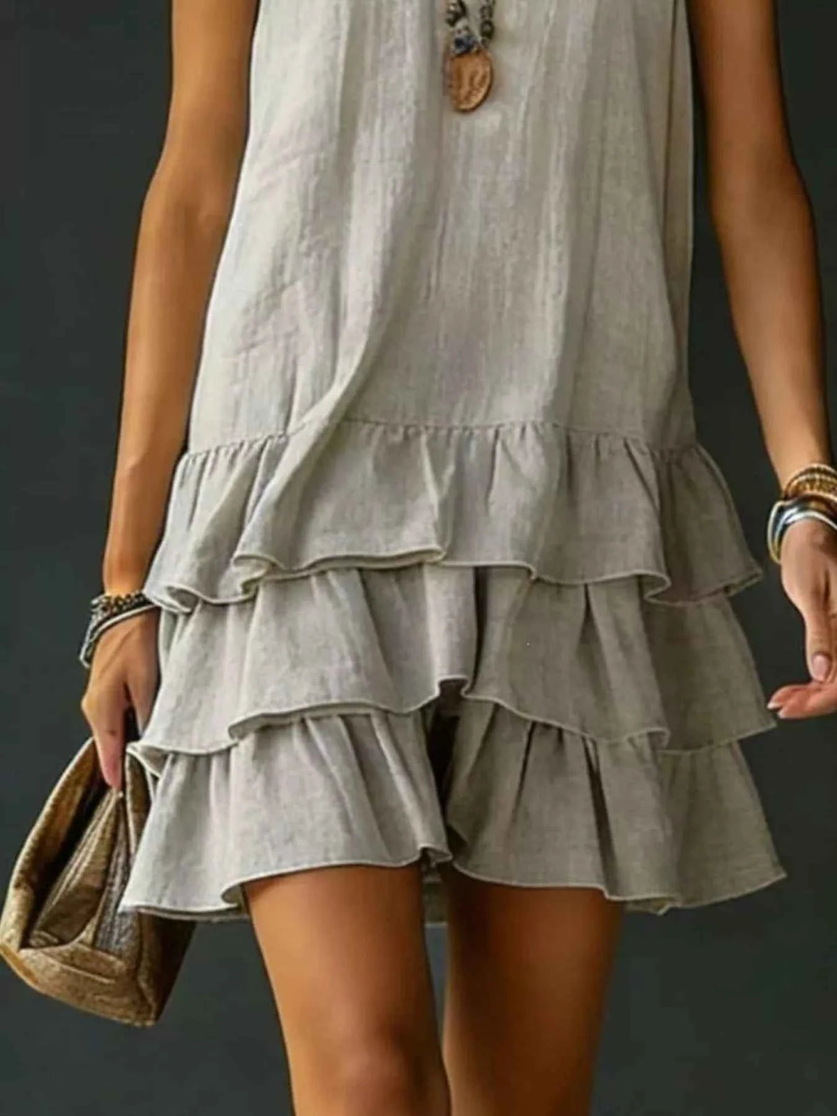 Stylish Ruffled Hem Dress - Elevate Your Summer Wardrobe — view 23