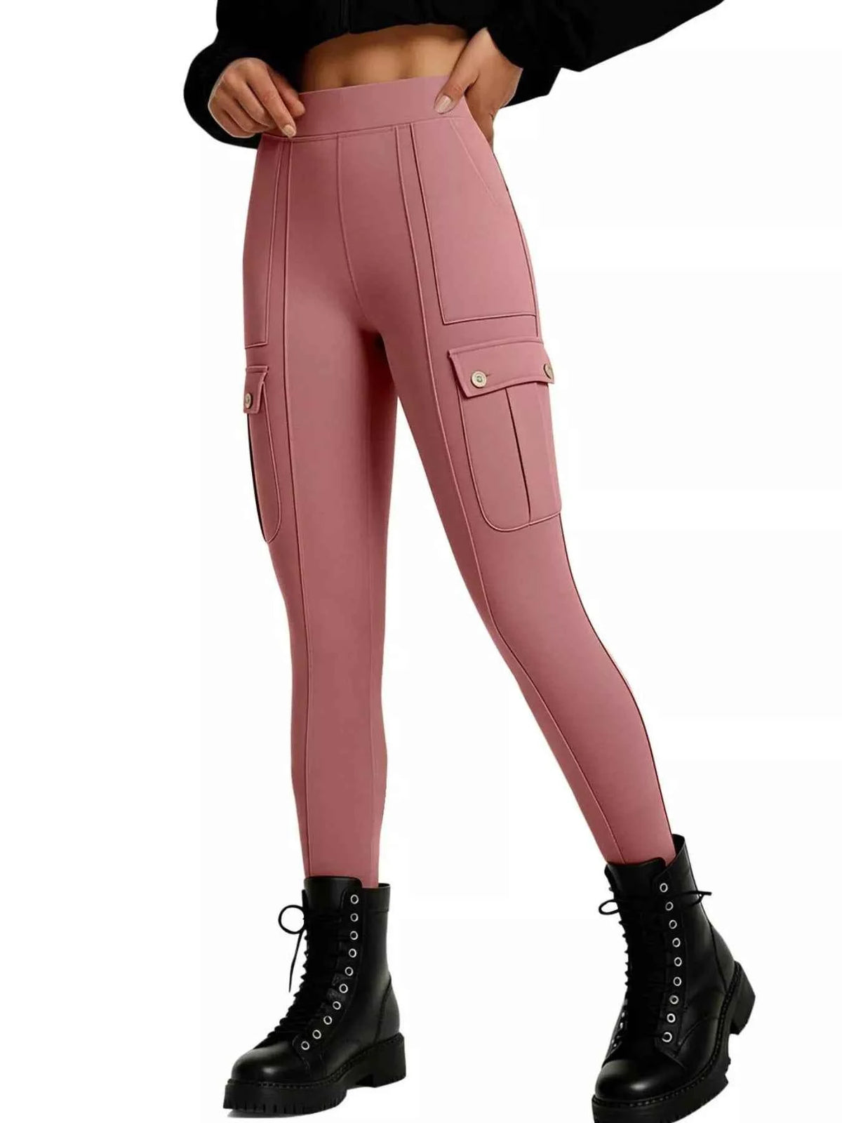 High Waist Active Pants - Comfort Meets Style — view 23