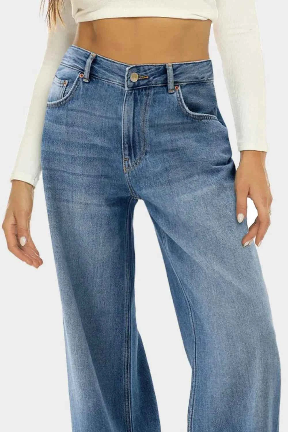 High Waist Wide Leg Jeans: Effortlessly Chic Style & Comfort