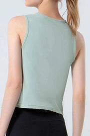 Round Neck Active Tank - Perfect Blend of Style and Comfort — view 2