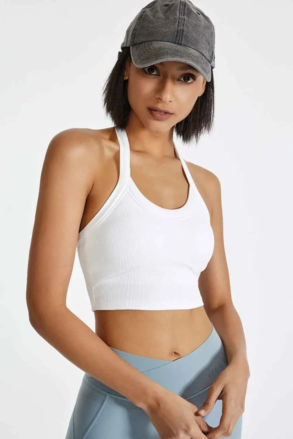 Halter Neck Active Cami - Your Perfect Workout Companion — view 5