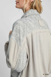 Two-Way Jacquard Zip-Up Jacket – Elevate Your Style — view 5