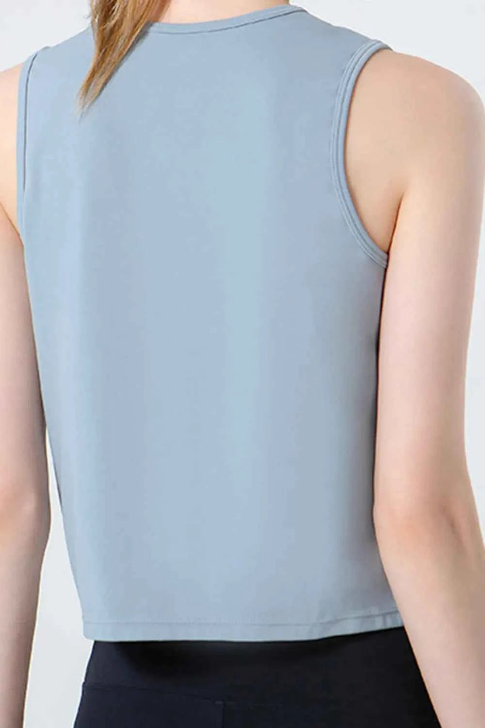 Round Neck Active Tank - Perfect Blend of Style and Comfort — view 15