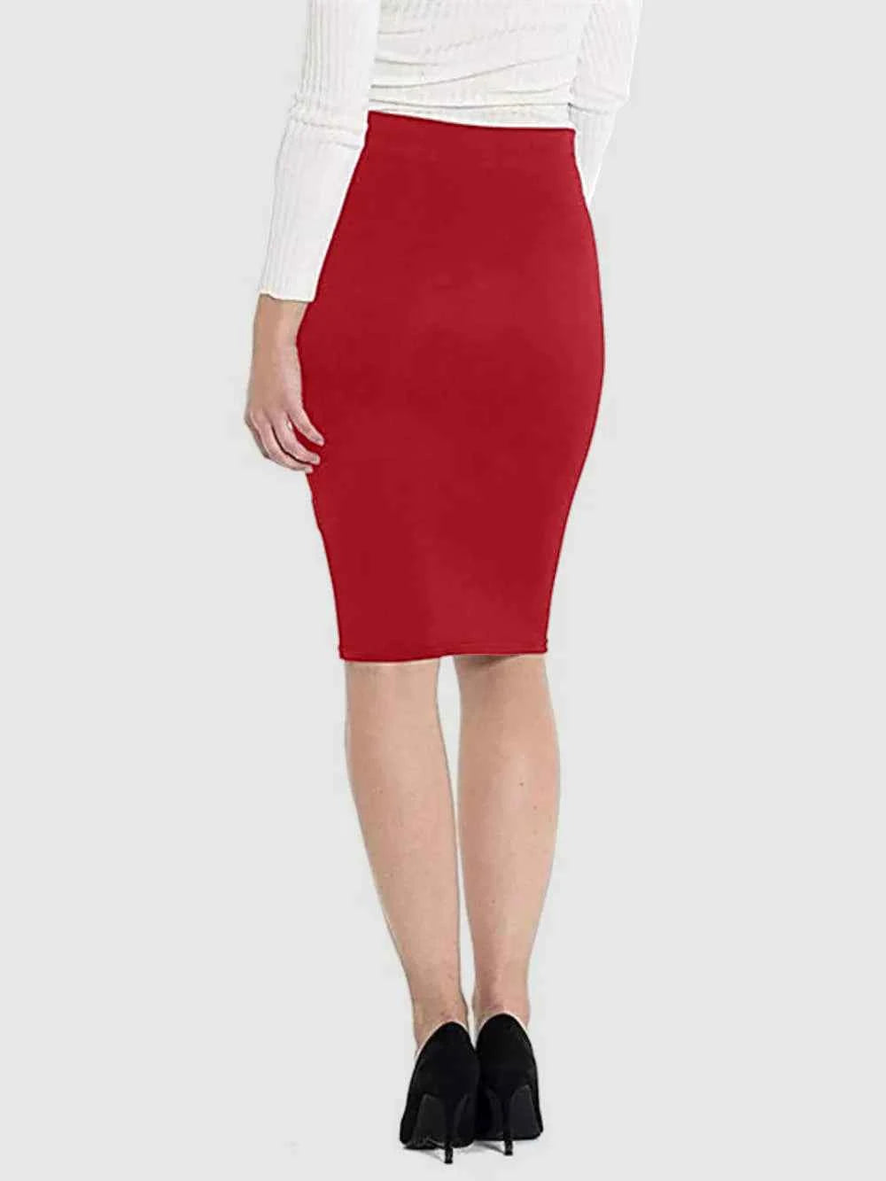 Discover Effortless Elegance with Our High Waist Wrap Skirt — view 6