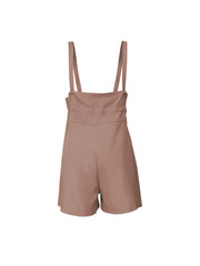 Drawstring Wide Strap Overalls with Pockets — view 6