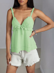 Lace Detail Layered Cami — view 9