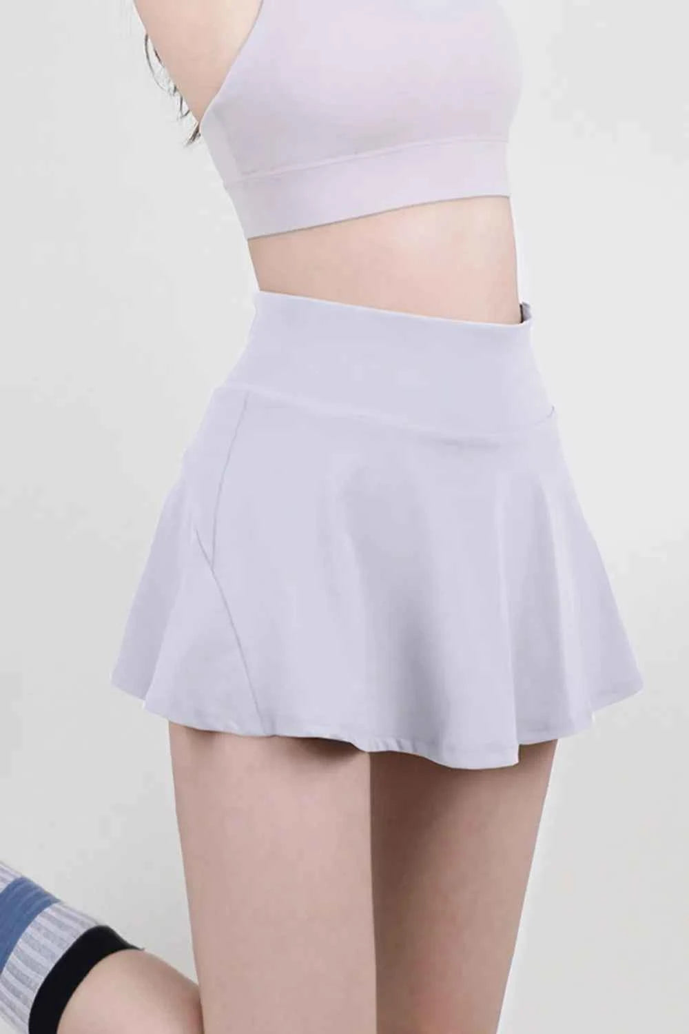 High Waist Pleated Active Skirt - Elevate Your Activewear Game — view 10