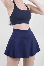 High Waist Pleated Active Skirt - Elevate Your Activewear Game — view 1