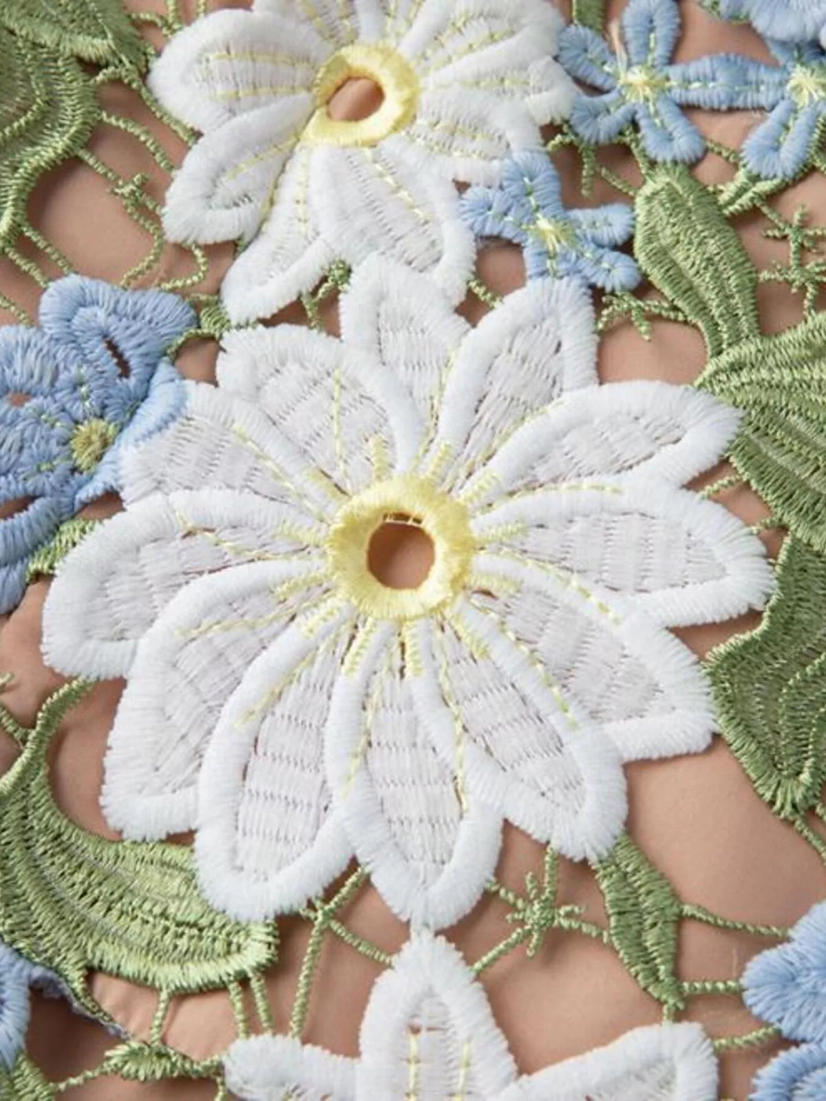 Floral Embroidered Maxi Dress — view 12