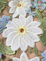 Floral Embroidered Maxi Dress — view 12