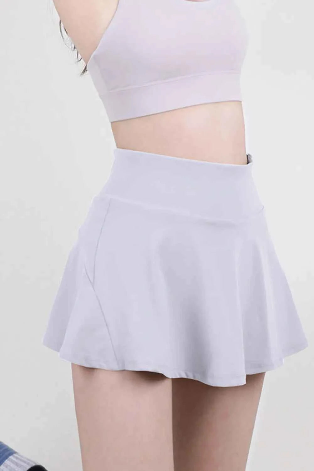 High Waist Pleated Active Skirt - Elevate Your Activewear Game — view 12
