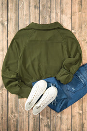 Half Zip Long Sleeve Sweatshirt — view 8