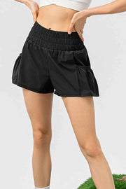 Elastic Waist Pocketed Active Shorts for Ultimate Comfort — view 6