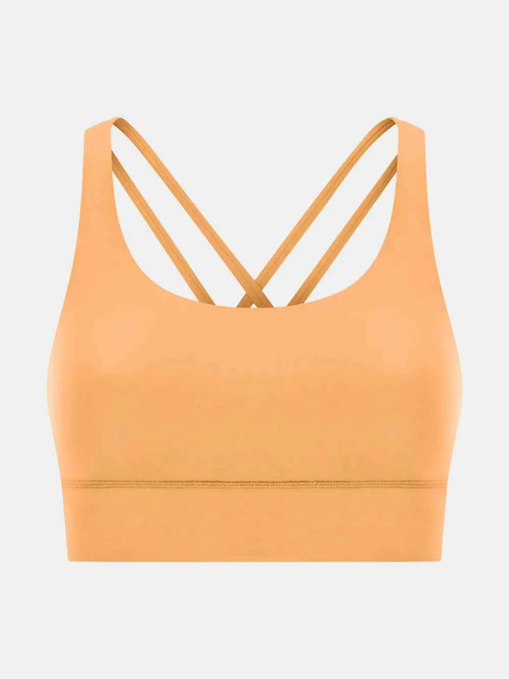 Millennia Crisscross Scoop Neck Active Tank — view 36