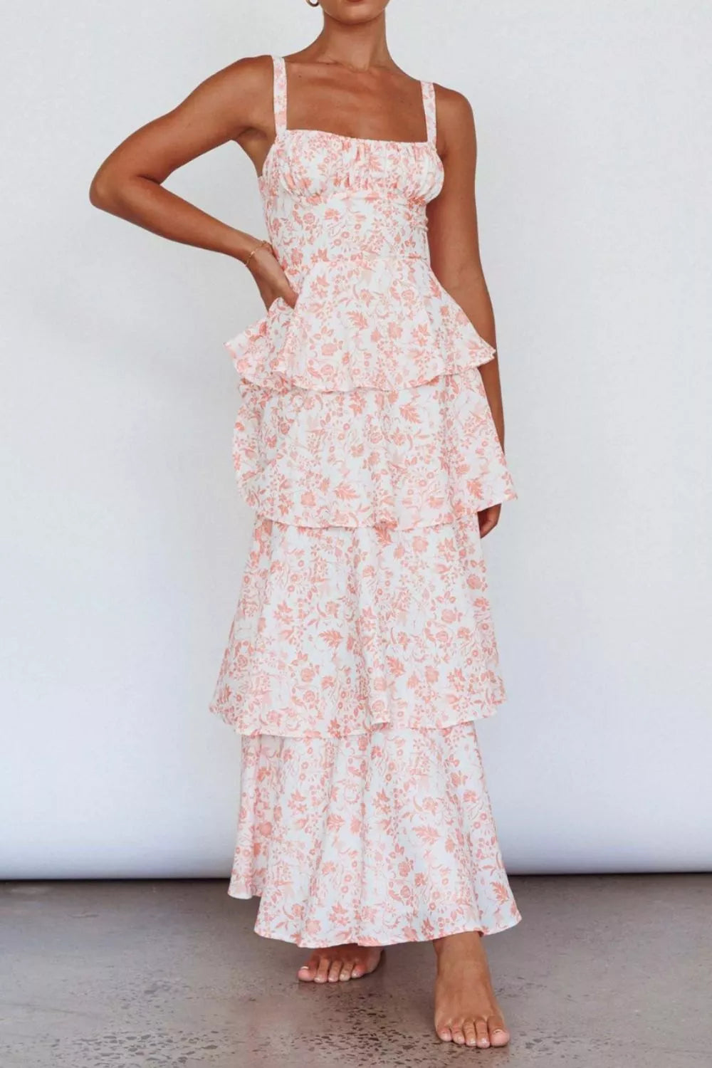 Floral Layered Maxi Dress — view 15
