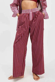 Striped Wide Leg Pants — view 1
