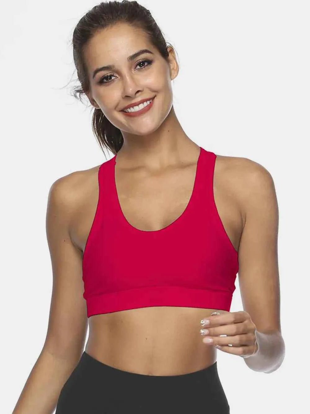 Cutout Scoop Neck Active Tank - Elevate Your Fitness Wardrobe — view 18