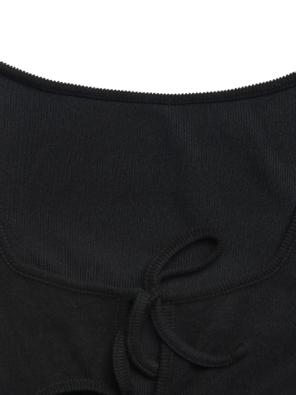 Tie Front Long Sleeve Flare Jumpsuit — view 7