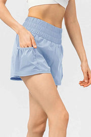 Elastic Waist Pocketed Active Shorts for Ultimate Comfort — view 3