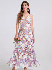 Floral Embroidered Maxi Dress — view 15