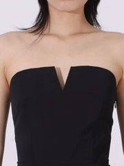 Two Tone Tube Maxi Dress — view 6