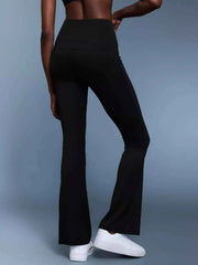 High-Waisted Flare Active Pants - Elevate Your Activewear Game — view 12