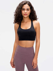 Millennia Crisscross Scoop Neck Active Tank — view 31