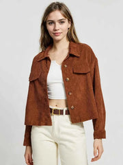 Button Up Long Sleeve Jacket - Stylish Versatility for Every Occasion — view 1
