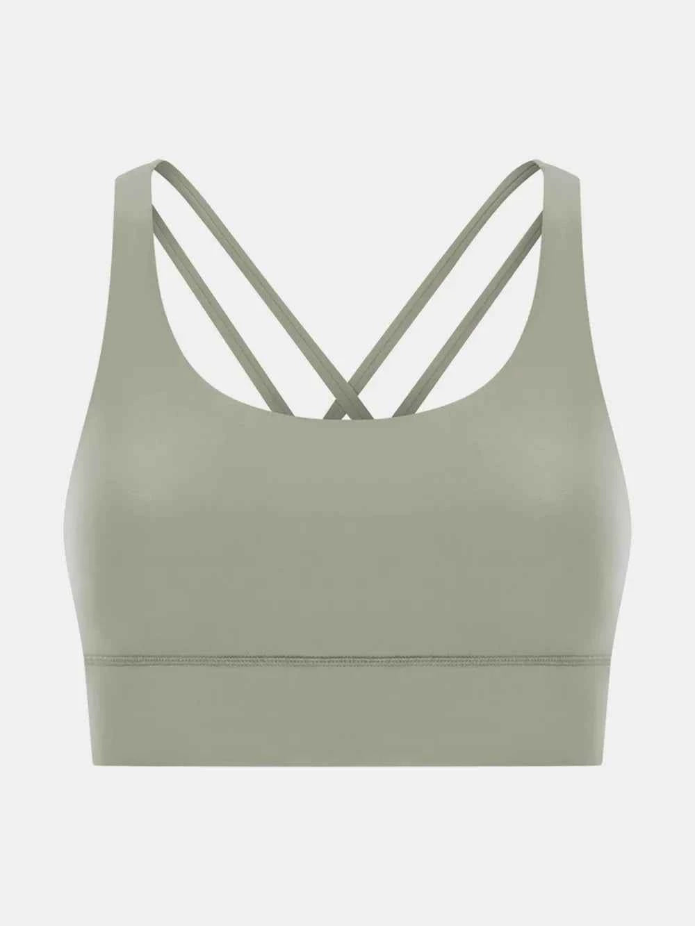 Millennia Crisscross Scoop Neck Active Tank — view 18