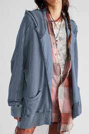 Zip-Up Long Sleeve Jacket for Stylish Comfort — view 18