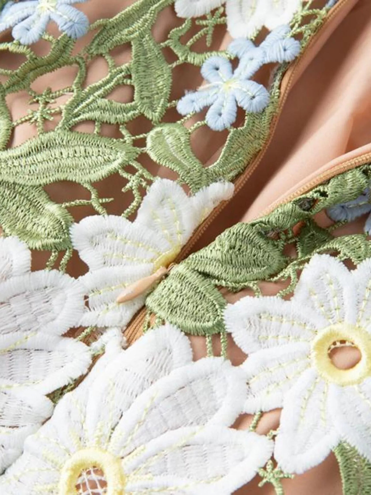 Floral Embroidered Maxi Dress — view 8