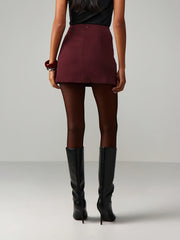 Tie-Side Mini Skirt — view 5
