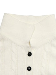 Cable Knit Long Sleeve Sweater — view 7