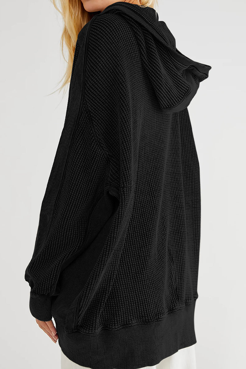 Zip-Up Long Sleeve Jacket for Stylish Comfort — view 6