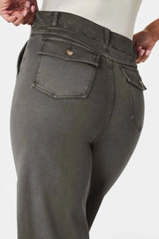High Waist Jeans with Pockets - Effortless Style & Comfort — view 3