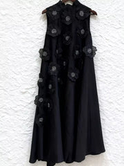 Floral Embellished Sleeveless Maxi Dress — view 10
