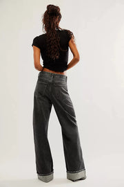 Cuffed Jeans with Pockets for Effortless Style — view 8