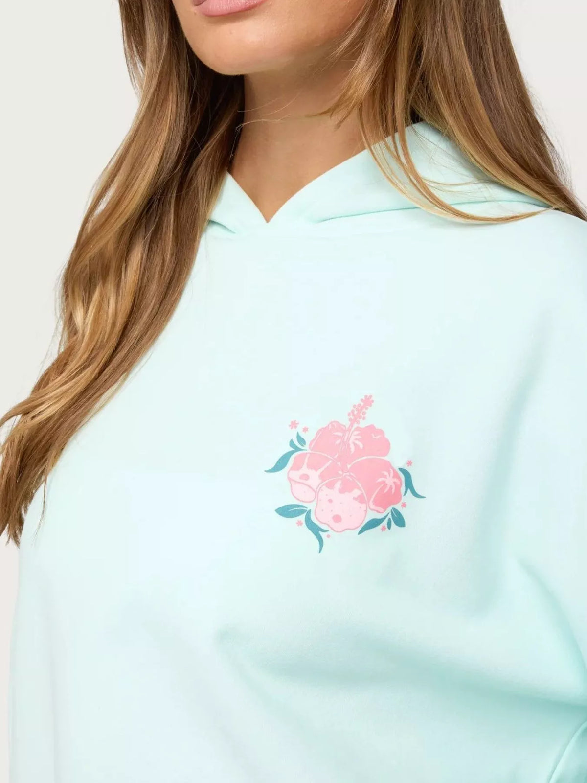 Drop Shoulder Graphic Hoodie with Kangaroo Pocket — view 16