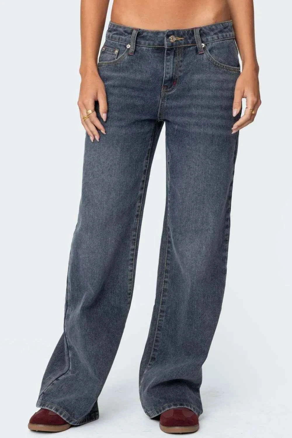 Wide Leg Jeans with Pockets: Effortless Style Meets Functionality — view 2