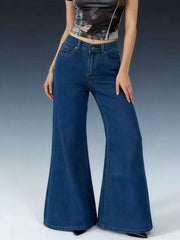 High-Waisted Flare Leg Jeans for Ultimate Comfort and Style — view 4