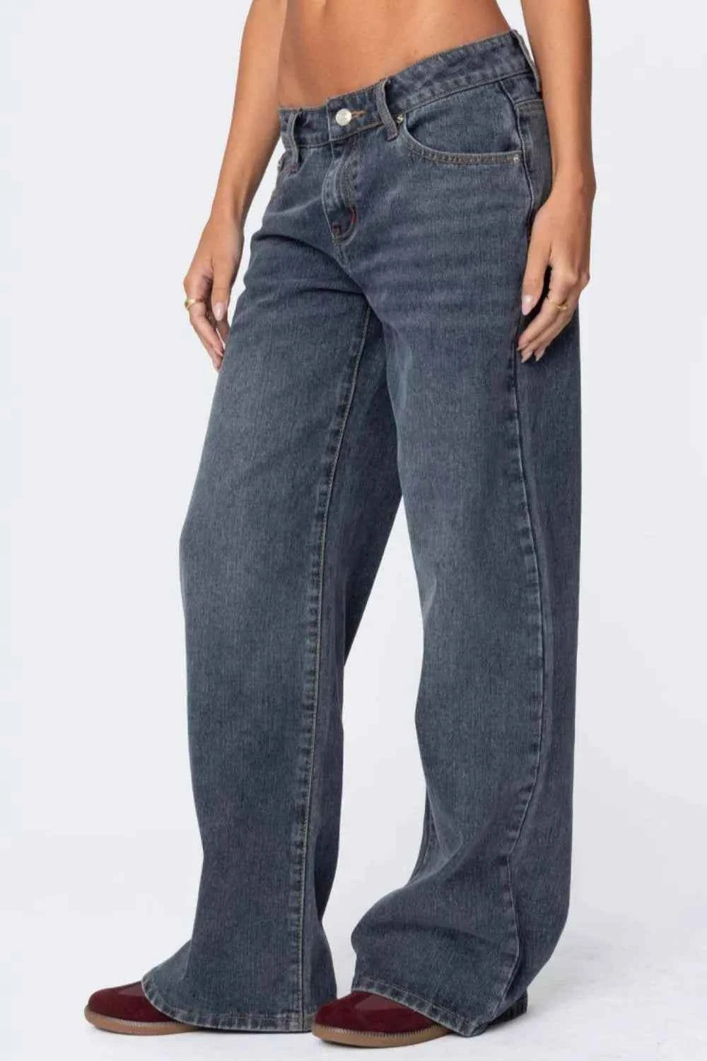 Wide Leg Jeans with Pockets: Effortless Style Meets Functionality — view 1