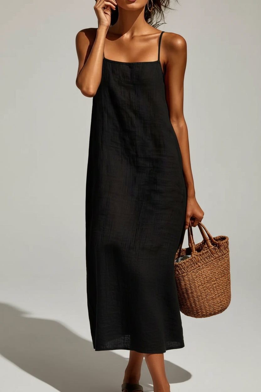 Sleeveless Linen Casual Maxi Dress: Effortless Style for Every Occasion — view 11