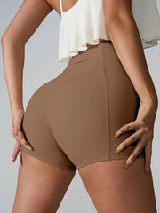 High Waist Active Shorts - Comfort Meets Performance — view 12
