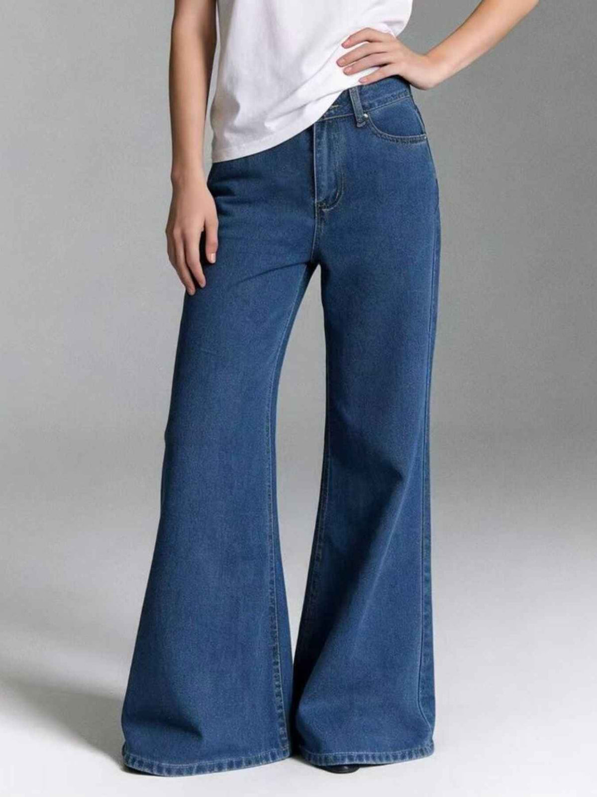 High-Waisted Flare Leg Jeans for Ultimate Comfort and Style — view 1